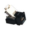 Matsuyama KEYSTONE JACK RJ45 CAT.5E NON SCHERMATO TIPO NERO Matsuyama KEYSTONE JACK RJ45 CAT.5E NON SCHERMATO TIPO NERO